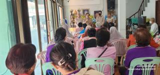 ทน.แม่สอด ร่วมกิจกรรมผู้สูงอายุชุมชนวัดหลวง เขตเทศบาลนครแม่สอด