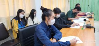 ทน.แม่สอด จัดประชุมคณะกรรมการร่างระเบียบเทศบาลนครแม่สอด ในการขออนุญาตใช้อาคารศูนย์กีฬาและสนามกีฬา เทศบาลนครแม่สอด