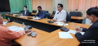 ทน.แม่สอด จัดประชุมคณะกรรมการร่างระเบียบเทศบาลนครแม่สอด ในการขออนุญาตใช้อาคารศูนย์กีฬาและสนามกีฬา เทศบาลนครแม่สอด