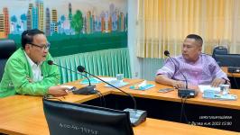 ทน.แม่สอด จัดประชุมหารือการแก้ไขเปลี่ยนแปลงสัญญาตามประกาศกระทรวงมหาดไทย  เรื่อง การจัดการมูลฝอย