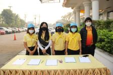 ทน.แม่สอด จัดกิจกรรมจิตอาสาพัฒนาวัดเนื่องในวันมาฆบูชา