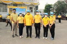 ทน.แม่สอด จัดกิจกรรมจิตอาสาพัฒนาวัดเนื่องในวันมาฆบูชา