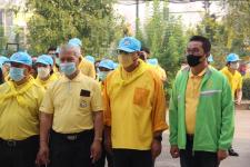 ทน.แม่สอด จัดกิจกรรมจิตอาสาพัฒนาวัดเนื่องในวันมาฆบูชา