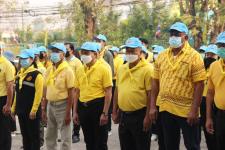 ทน.แม่สอด จัดกิจกรรมจิตอาสาพัฒนาวัดเนื่องในวันมาฆบูชา