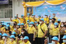 ทน.แม่สอด จัดกิจกรรมจิตอาสาพัฒนาวัดเนื่องในวันมาฆบูชา