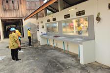 ทน.แม่สอด จัดกิจกรรมจิตอาสาพัฒนาวัดเนื่องในวันมาฆบูชา