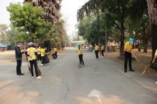 ทน.แม่สอด จัดกิจกรรมจิตอาสาพัฒนาวัดเนื่องในวันมาฆบูชา