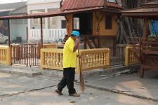 ทน.แม่สอด จัดกิจกรรมจิตอาสาพัฒนาวัดเนื่องในวันมาฆบูชา