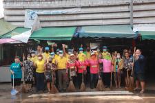 ทน.แม่สอด จัดกิจกรรมจิตอาสาพัฒนาวัดเนื่องในวันมาฆบูชา