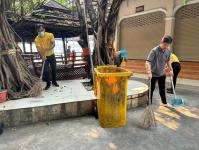 ทน.แม่สอด จัดกิจกรรมจิตอาสาพัฒนาวัดเนื่องในวันมาฆบูชา ประจำปี 2566