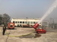 ทน.แม่สอด ดำเนินการฉีดล้างถนนและพ่นละอองน้ำ เพื่อลดปัญหาฝุ่นละออง (PM2.5) เขตเทศบาลนครแม่สอด