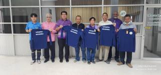 ทน.แม่สอด ร่วมกับ นายอัครเดช ตาสะหลี บริษัทแม่สอดฟรีโซน จำกัด  สนับสนุนมอบชุดทำงาน เพื่อสนับสนุนการทำงานและเป็นขวัญกำลังใจบุคลากร                 