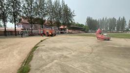 ทน.แม่สอด ดำเนินการฉีดล้างถนนและพ่นละอองน้ำ เพื่อลดปัญหาฝุ่นละออง (PM2.5) เขตเทศบาลนครแม่สอด วันพฤหัสบดี ที่ 8 มีนาคม 2566 