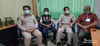 ทน.แม่สอด ร่วมพิธีเปิดการอบรมโครงการผู้สูงวัยนครแม่สอด สืบสานจากจักสาน (ใบมะพร้าว) 2566