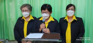 ทน.แม่สอด ร่วมพิธีเปิดการอบรมโครงการผู้สูงวัยนครแม่สอด สืบสานจากจักสาน (ใบมะพร้าว) 2566