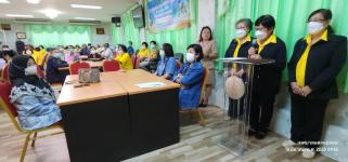 ทน.แม่สอด ร่วมพิธีเปิดการอบรมโครงการผู้สูงวัยนครแม่สอด สืบสานจากจักสาน (ใบมะพร้าว) 2566