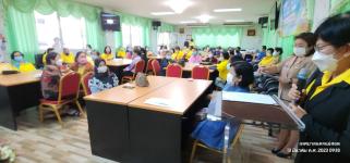 ทน.แม่สอด ร่วมพิธีเปิดการอบรมโครงการผู้สูงวัยนครแม่สอด สืบสานจากจักสาน (ใบมะพร้าว) 2566