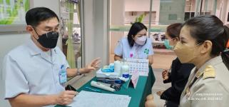 ทน.แม่สอด ร่วมกับโรงพยาบาลรวมชัยประชารักษ์ จัดโครงการสูงวัย รวมชัยไร้ต้อกระจก