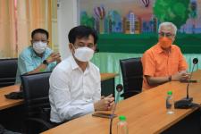ทน.แม่สอด ร่วมกับ กฟภ.อำเภอแม่สอด จัดประชุมปรึกษาหารืองานก่อสร้างปรับปรุงระบบไฟฟ้าเป็นเคเบิลใต้ดิน บริเวณถนนประสาทวิถี อำเภอแม่สอด จังหวัดตาก