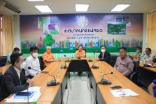 ทน.แม่สอด ร่วมกับ กฟภ.อำเภอแม่สอด จัดประชุมปรึกษาหารืองานก่อสร้างปรับปรุงระบบไฟฟ้าเป็นเคเบิลใต้ดิน บริเวณถนนประสาทวิถี อำเภอแม่สอด จังหวัดตาก