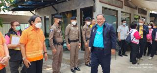 ทน.แม่สอด ต้อนรับนายจุติ ไกรฤกษ์ รัฐมนตรีว่าการกระทรวงการพัฒนาสังคมและความมั่นคงของมนุษย์ พร้อมคณะ