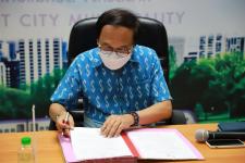 ทน.แม่สอด ร่วมกับการไฟฟ้าส่วนภูมิภาค อำเภอแม่สอด จัดพิธีลงนามสัญญาให้อาศัยติดตั้งระบบกล้องโทรทัศน์วงจรปิด และพาดสายสื่อสารบนเสาไฟฟ้า