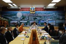 ทน.แม่สอด ต้อนรับผู้ว่าราชการจังหวัดตาก และสำนักงานป้องกันและปราบปรามการทุจริตในภาครัฐ พร้อมคณะ