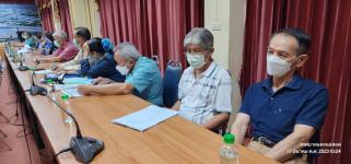 ทน.แม่สอด จัดประชุมเตรียมความพร้อมโครงการจัดงานสงกรานต์ ประจำปีงบประมาณ 2566