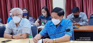 ทน.แม่สอด จัดประชุมเตรียมความพร้อมโครงการจัดงานสงกรานต์ ประจำปีงบประมาณ 2566