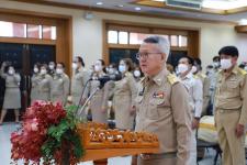 ทน.แม่สอด เข้าร่วมพิธีถวายราชสักการะ และกล่าวถวายราชสดุดีพระบาทสมเด็จพระจุลจอมเกล้าเจ้าอยู่หัว เนื่องในวันท้องถิ่นไทย ประจำปี 2566