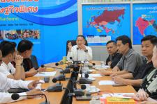 เทศบาลนครแม่สอดจัดการประชุมคณะผู้บริหารและหัวหน้าส่วนราชการเทศบาลนครแม่สอด ครั้งที่ 32/2560