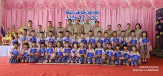 ทน.แม่สอด จัดพิธีมอบวุฒิบัตรยุวบัณฑิต ประจำปีการศึกษา 2565 โรงเรียนเทศบาลวัดดอนแก้ว สังกัดเทศบาลนครแม่สอด