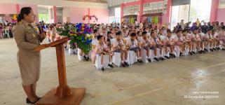 ทน.แม่สอด จัดพิธีมอบวุฒิบัตรยุวบัณฑิต ประจำปีการศึกษา 2565 โรงเรียนเทศบาลวัดดอนแก้ว สังกัดเทศบาลนครแม่สอด