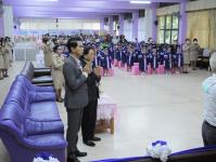 ทน.แม่สอด จัดพิธีมอบวุฒิบัตรยุวบัณฑิต ประจำปีการศึกษา 2565 โรงเรียนเทศบาลวัดบุญญาวาส สังกัดเทศบาลนครแม่สอด