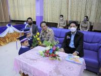 ทน.แม่สอด จัดพิธีมอบวุฒิบัตรยุวบัณฑิต ประจำปีการศึกษา 2565 โรงเรียนเทศบาลวัดบุญญาวาส สังกัดเทศบาลนครแม่สอด