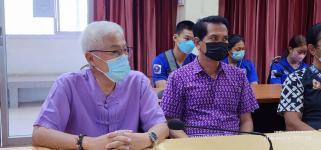 ทน.แม่สอด มอบโอวาทคณะนักกีฬา โรงเรียนกีฬาเทศบาลนครแม่สอด เพื่อเข้ารวมการแข่งขันกีฬาเยาวชนแห่งชาติ ครั้งที่ 38 นครสวรรค์เกมส์ 