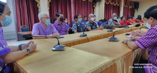 ทน.แม่สอด มอบโอวาทคณะนักกีฬา โรงเรียนกีฬาเทศบาลนครแม่สอด เพื่อเข้ารวมการแข่งขันกีฬาเยาวชนแห่งชาติ ครั้งที่ 38 นครสวรรค์เกมส์ 