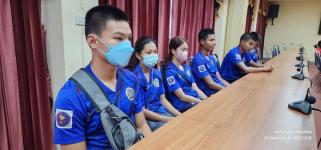 ทน.แม่สอด มอบโอวาทคณะนักกีฬา โรงเรียนกีฬาเทศบาลนครแม่สอด เพื่อเข้ารวมการแข่งขันกีฬาเยาวชนแห่งชาติ ครั้งที่ 38 นครสวรรค์เกมส์ 