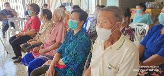 ทน.แม่สอด ร่วมกิจกรรมชมรมผู้สูงอายุชุมชนสันต้นปิน ประจำเดือนมีนาคม