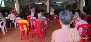 ทน.แม่สอด ร่วมกิจกรรมชมรมผู้สูงอายุชุมชนประชารักษ์ประจำเดือนมีนาคม