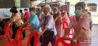 ทน.แม่สอด ร่วมกิจกรรมชมรมผู้สูงอายุชุมชนประชารักษ์ประจำเดือนมีนาคม
