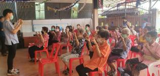 ทน.แม่สอด ร่วมกิจกรรมชมรมผู้สูงอายุชุมชนประชารักษ์ประจำเดือนมีนาคม