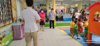 ทน.แม่สอด ต้อนรับคณะตรวจเยี่ยมพลังเครือข่ายสถานพัฒนา เด็กปฐมวัยต้นแบบ ด้านสุขภาพช่องปาก   