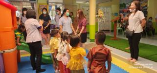 ทน.แม่สอด ต้อนรับคณะตรวจเยี่ยมพลังเครือข่ายสถานพัฒนา เด็กปฐมวัยต้นแบบ ด้านสุขภาพช่องปาก   