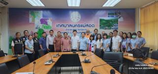 ทน.แม่สอด ต้อนรับคณะตรวจเยี่ยมพลังเครือข่ายสถานพัฒนา เด็กปฐมวัยต้นแบบ ด้านสุขภาพช่องปาก   