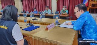 ทน.แม่สอด ร่วมประชุมคณะทำงานจัดทำผังภูมิสังคมเพื่อการบริหารจัดการน้ำหมู่บ้าน/ชุมชน แบบบูรณาการอย่างยั่งยืน จังหวัดตาก