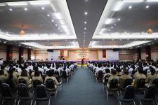 ทน.แม่สอด จัดโครงการปัจฉิมนิเทศนักเรียนที่สำเร็จการศึกษา ประจำปีการศึกษา 2565 