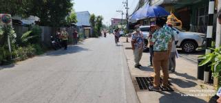 ทน.แม่สอด ลงพื้นที่ตรวจสภาพถนนชิดวนา ก่อนเริ่มดำเนินโครงการฯ 