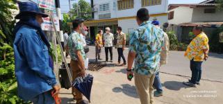 ทน.แม่สอด ลงพื้นที่ตรวจสภาพถนนชิดวนา ก่อนเริ่มดำเนินโครงการฯ 