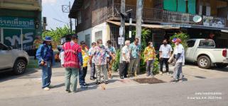 ทน.แม่สอด ลงพื้นที่ตรวจสภาพถนนชิดวนา ก่อนเริ่มดำเนินโครงการฯ 